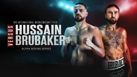 thumbnail - Alpha Boxing Series IBO International Middleweight Title: Hussain vs. Brubaker
