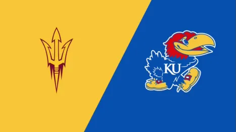thumbnail - #8 Arizona State vs. #17 Kansas