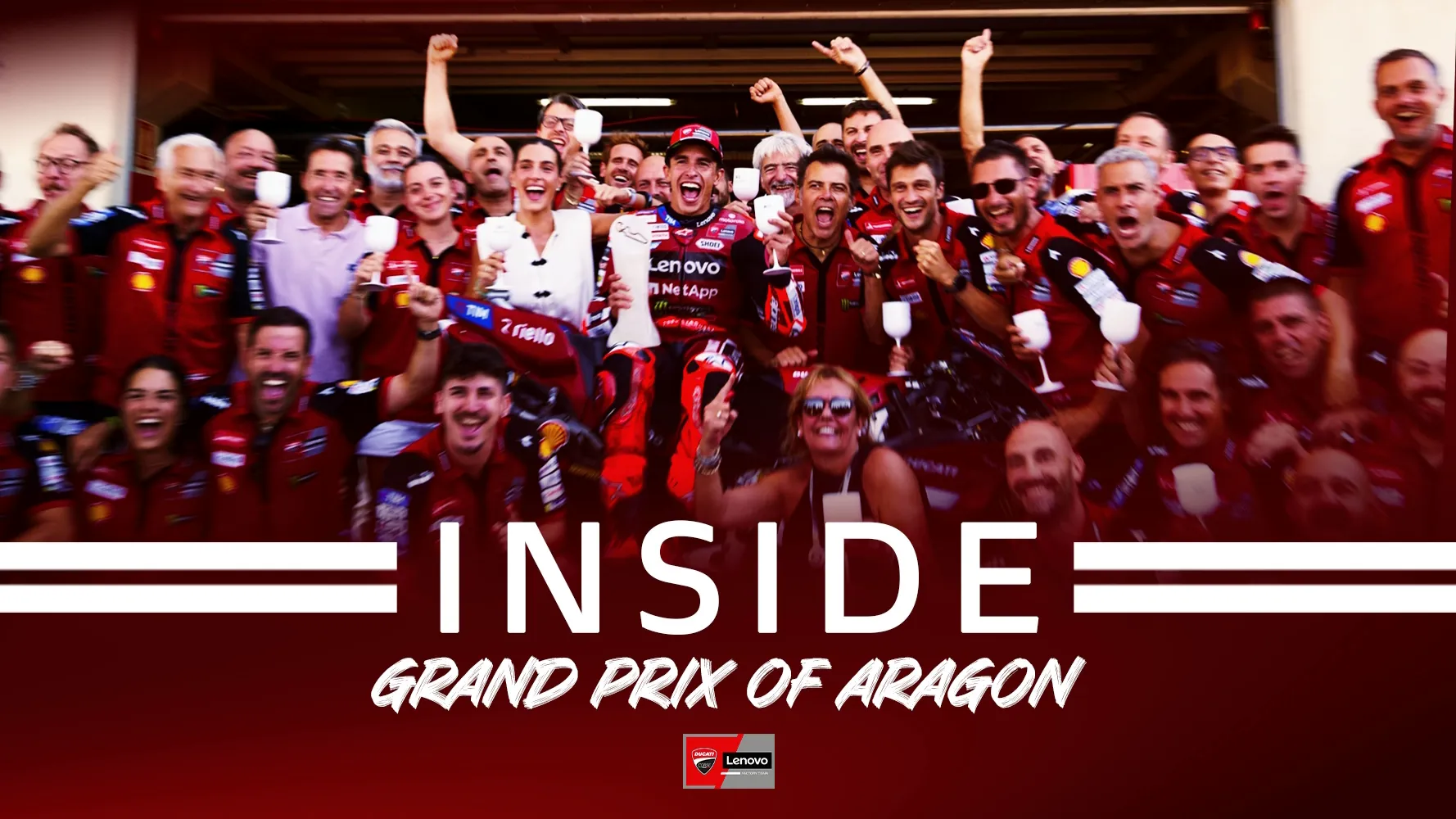 thumbnail - INSIDE Ducati Lenovo Team 2026 | Episodio 13: #AragonGP