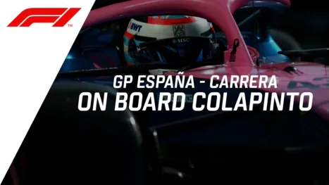 thumbnail - F1 GP España, carrera | On Board Colapinto