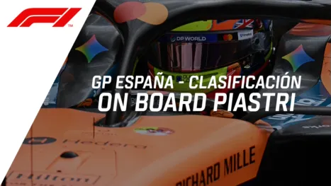 thumbnail - F1 GP España, clasificación | On Board Piastri