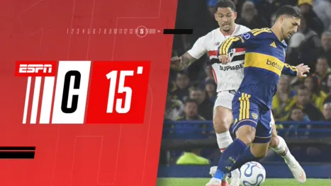 thumbnail - Compacto | Sulamericana 2026 | Boca Juniors (ARG) x São Paulo (BRA) - 15 min