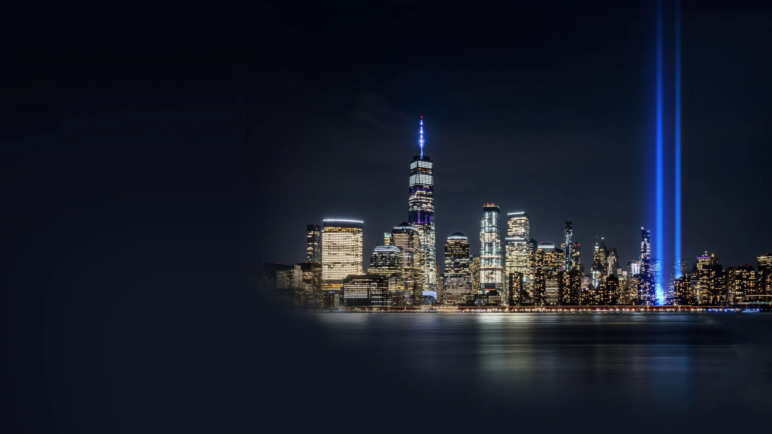 9/11 Tribute in Light: Live from Lower Manhattan