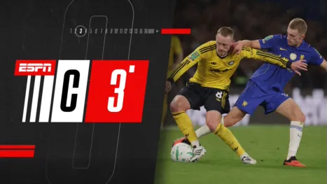 thumbnail - Compacto | Carabao Cup: Chelsea vs. Leeds United (3 min)