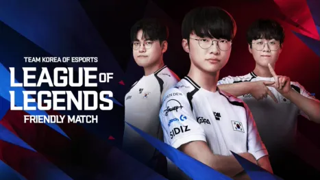 thumbnail - Team Korea of Esports League of Legends Friendly Match