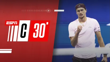 thumbnail - Compacto | US Open- Cuartos de Final | Zverev vs. B. van de Zandschulp (30 min)