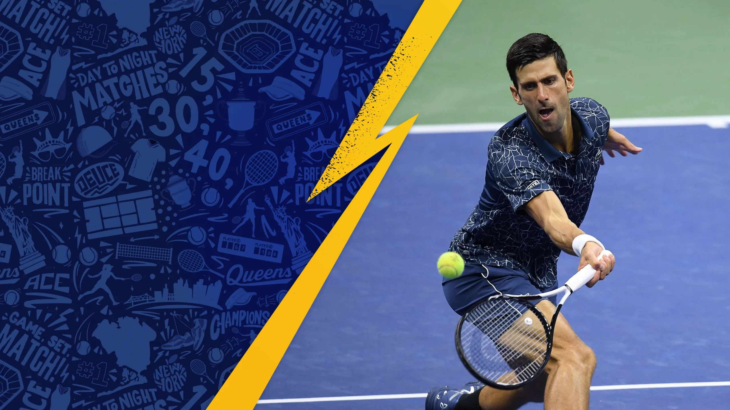 2018 Men's Final: J. Del Potro vs. N. Djokovic