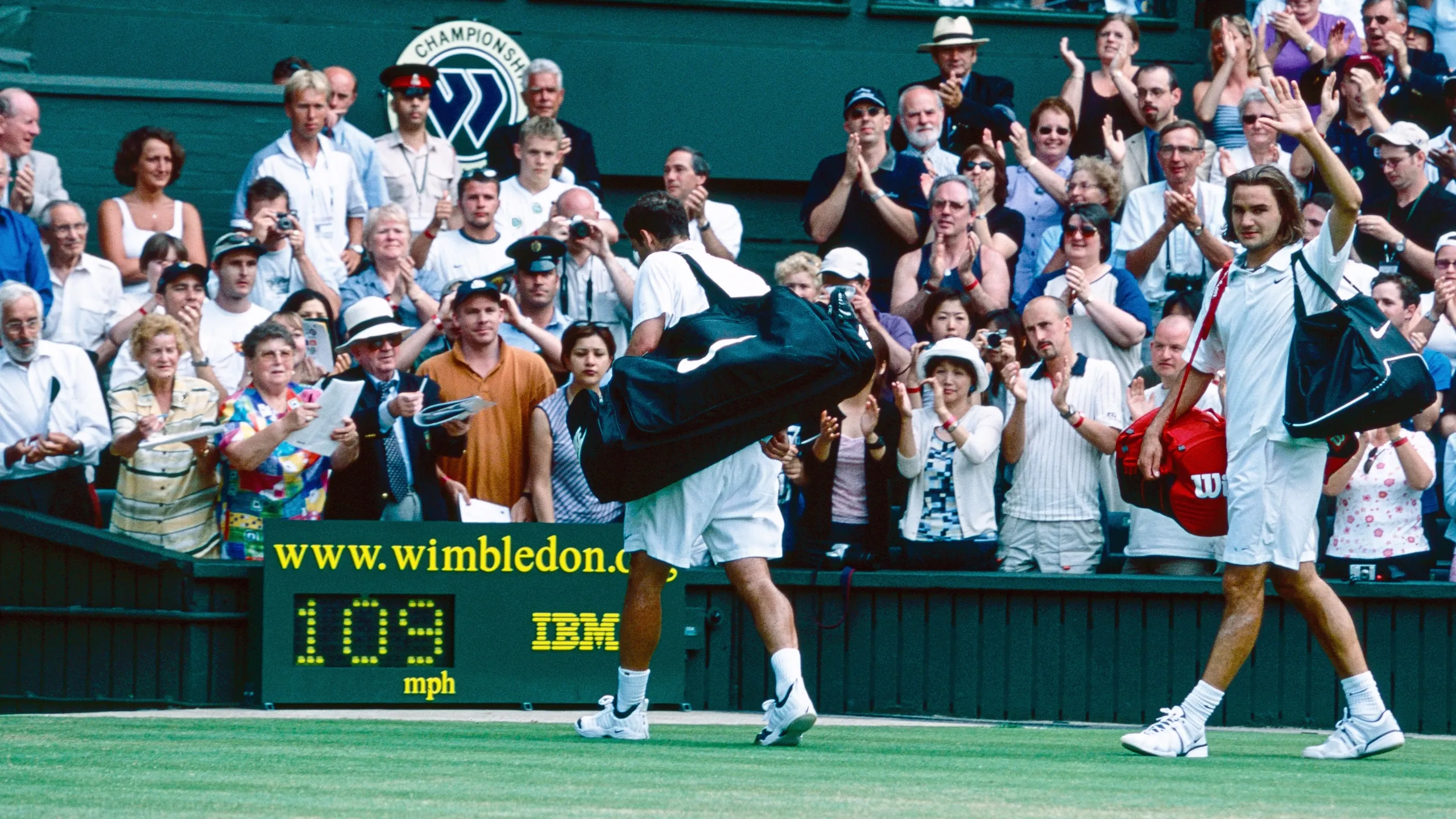 2001 4th Round: Federer vs. Sampras