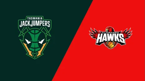 thumbnail - Illawarra Hawks vs. Tasmania JackJumpers (Round 4)