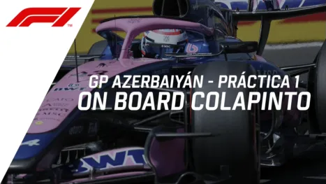 thumbnail - F1 GP Azerbaiyán, práctica libre #1 | On Board Colapinto