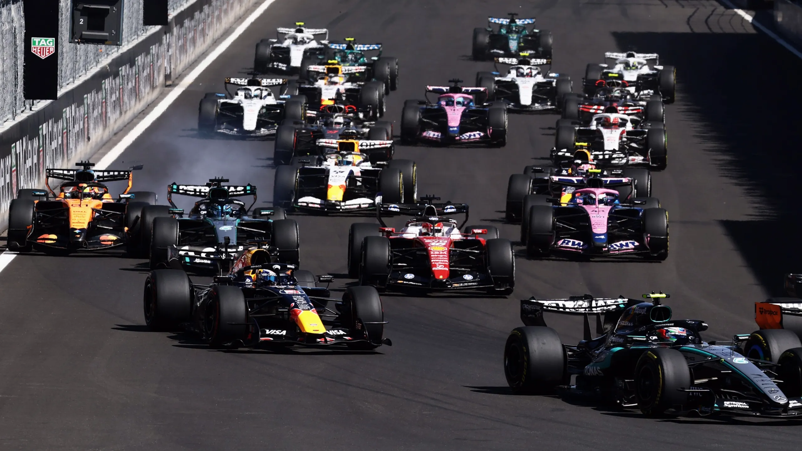 F1 GP España, carrera | Con Tornello, Fossaroli y Cochito López