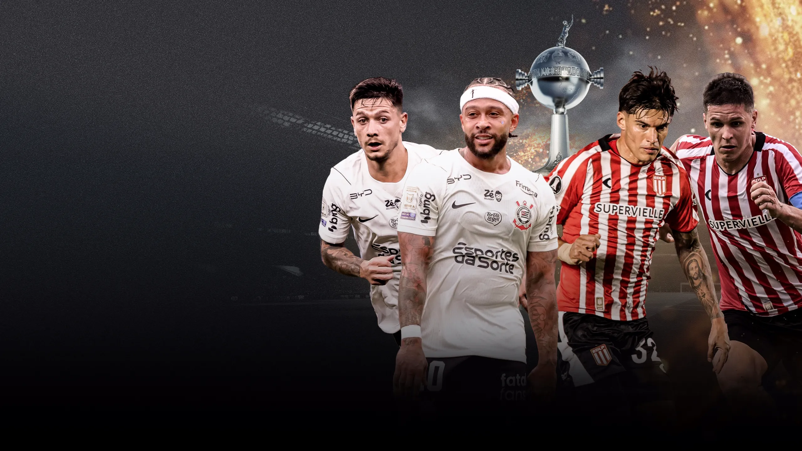 Corinthians (BRA) vs. Estudiantes de La Plata (ARG) (4tos. de final - Vuelta)