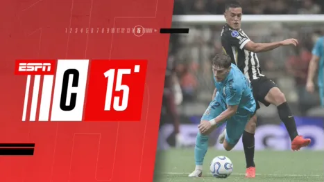thumbnail - Compacto | Sulamericana 2026 | Atlético Mineiro (BRA) x Santos (BRA) - 15 min