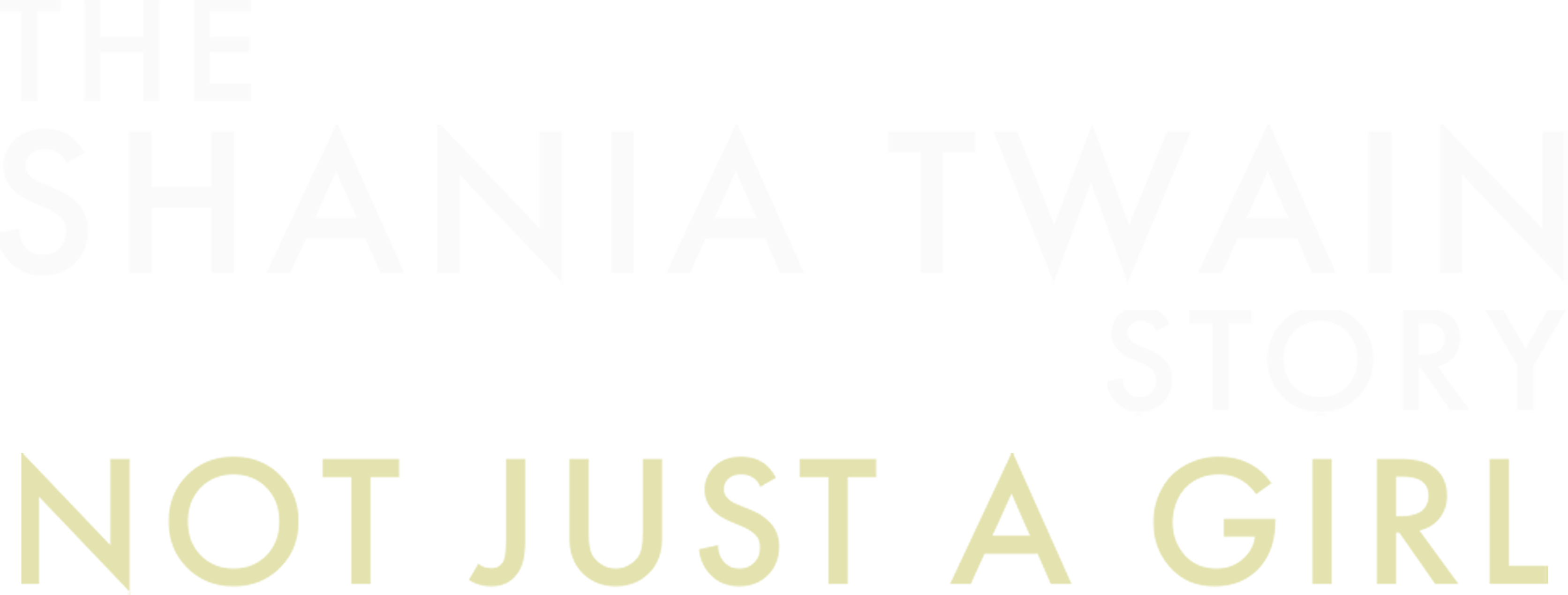 Shania Twain - Not just a girl
