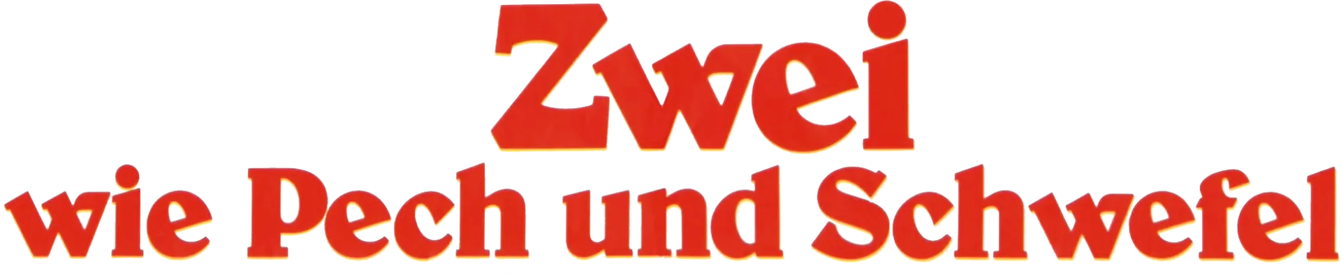 Zwei wie Pech und Schwefel