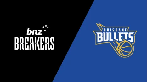 thumbnail - Brisbane Bullets vs. New Zealand Breakers (Round 1)