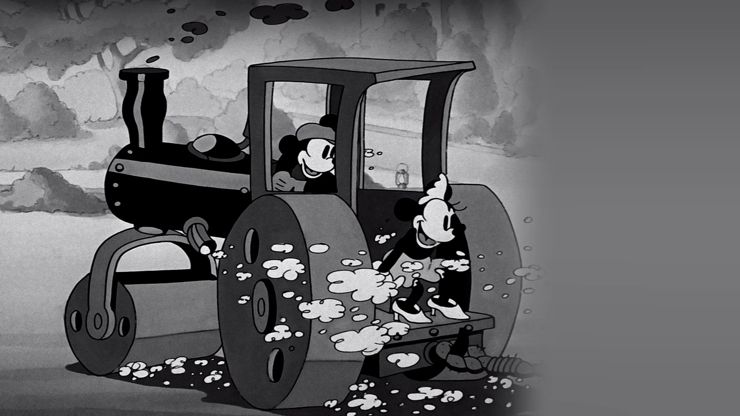 Mickey's Steam-Roller