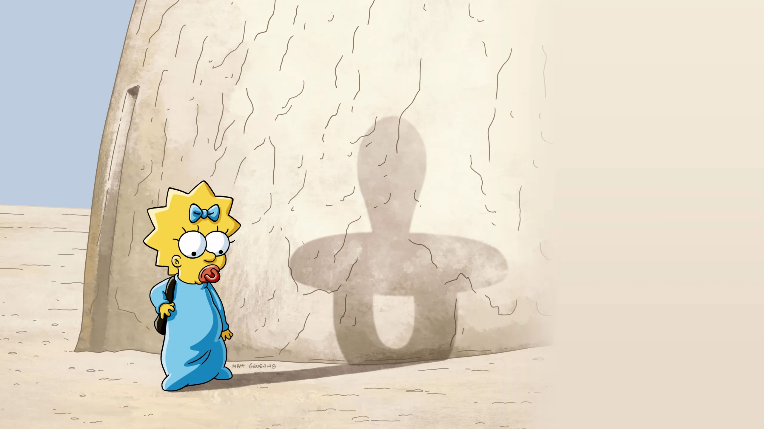 Maggie Simpson in “The Force Awakens from its Nap”