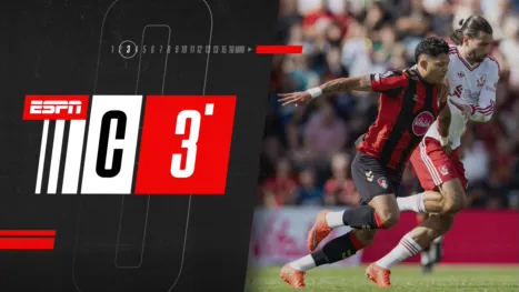 thumbnail - Compacto | Premier League: Bournemouth vs. Liverpool (3 min)