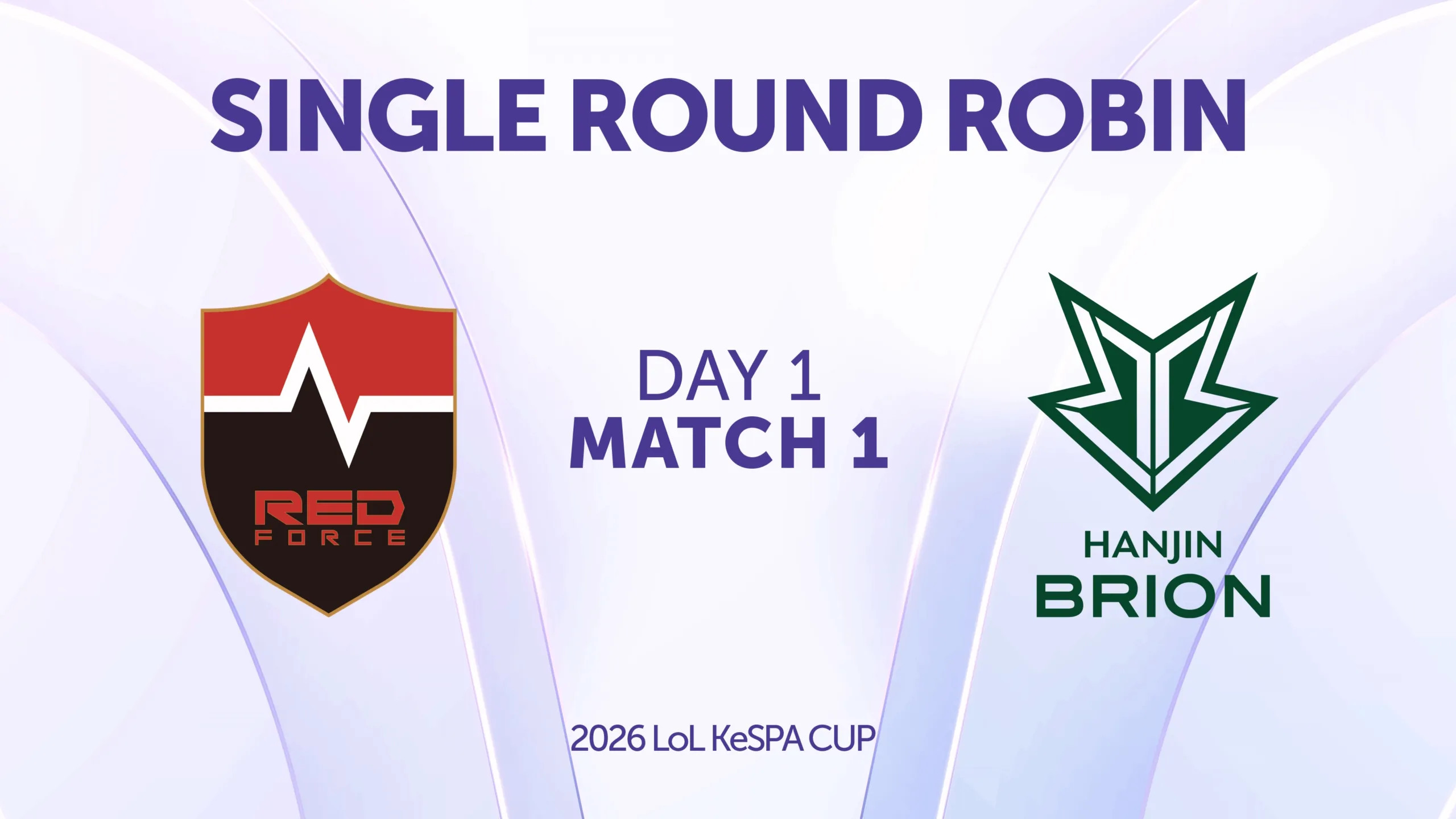 thumbnail - S1:E1 Single Round Robin Day 1 Match 1