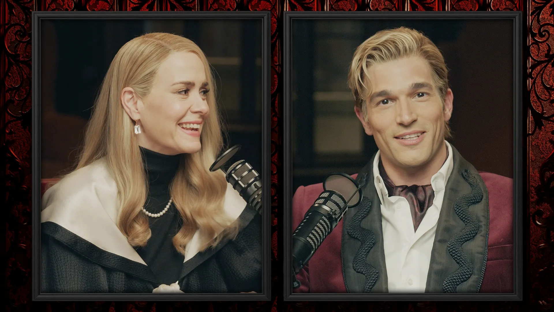 thumbnail - 13: E1 AHS: 13 Official Podcast Episode 1: Sarah Paulson and Paul Anthony Kelly