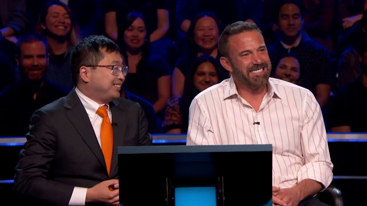 thumbnail - S5:E99 In the Hot Seat: Ben Affleck & Jamie Ding