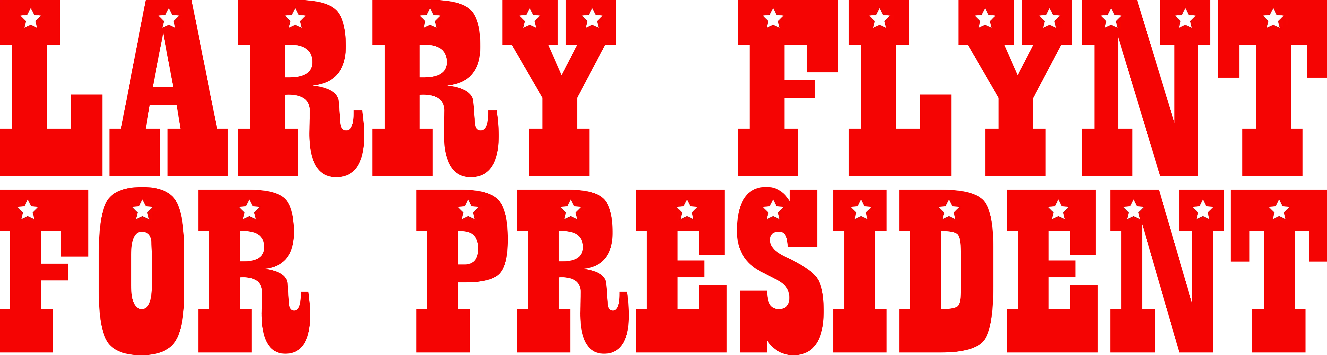 Larry Flynt for President