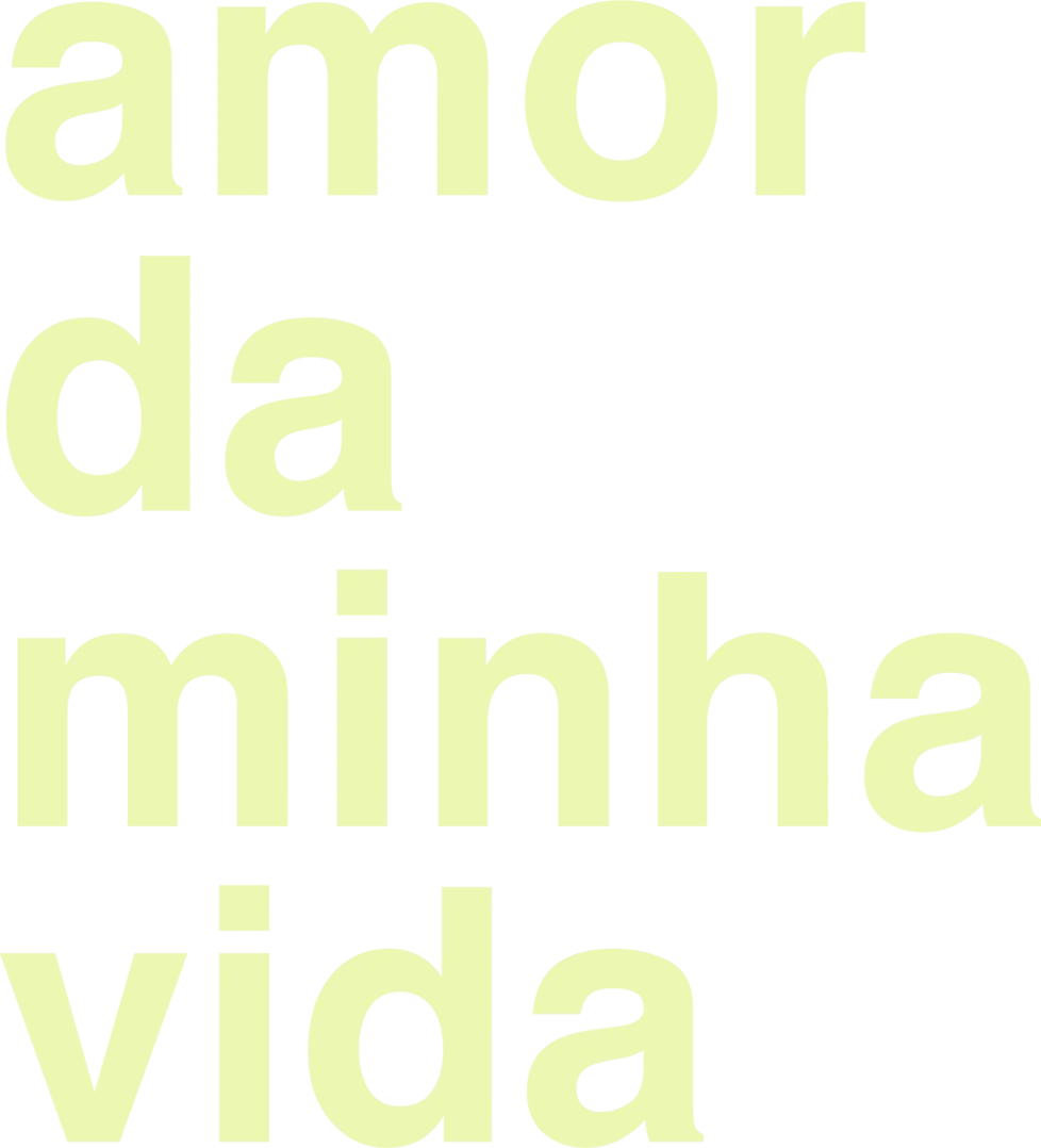 Amor da Minha Vida