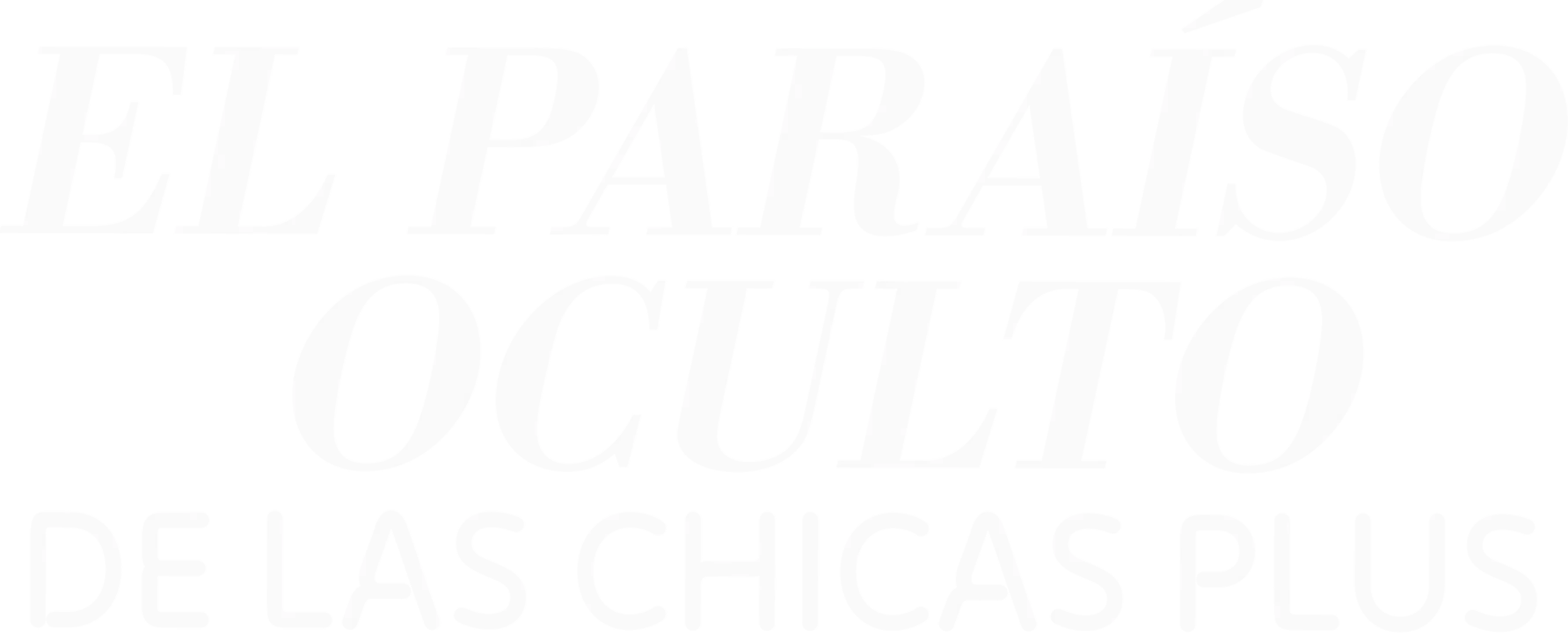 El paraíso oculto de las chicas plus