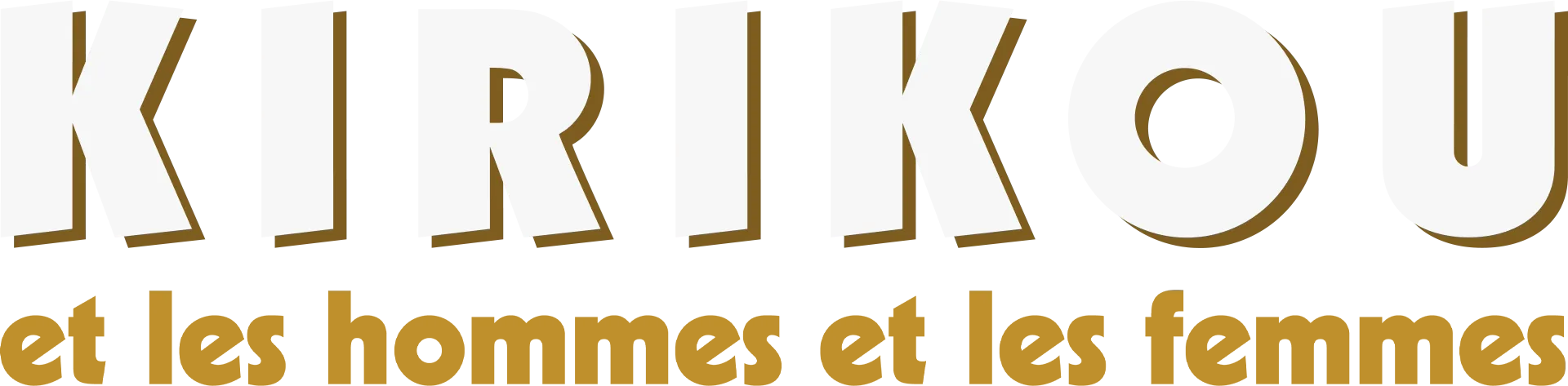 Kirikou Et Les Hommes Et Les Femmes
