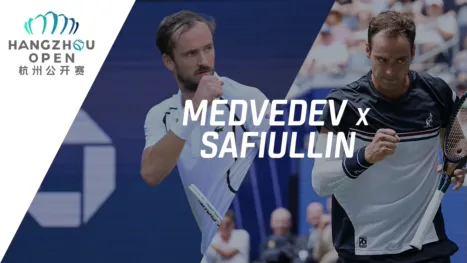 thumbnail - Daniil Medvedev (RUS) x Roman Safiullin  (RUS) (Semifinais)