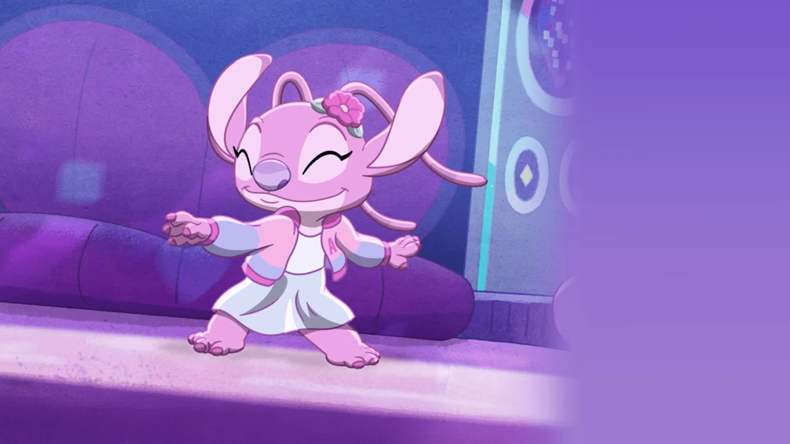 ‪"Glitter Glide" | Angel's Pop Star Party Music Video‬