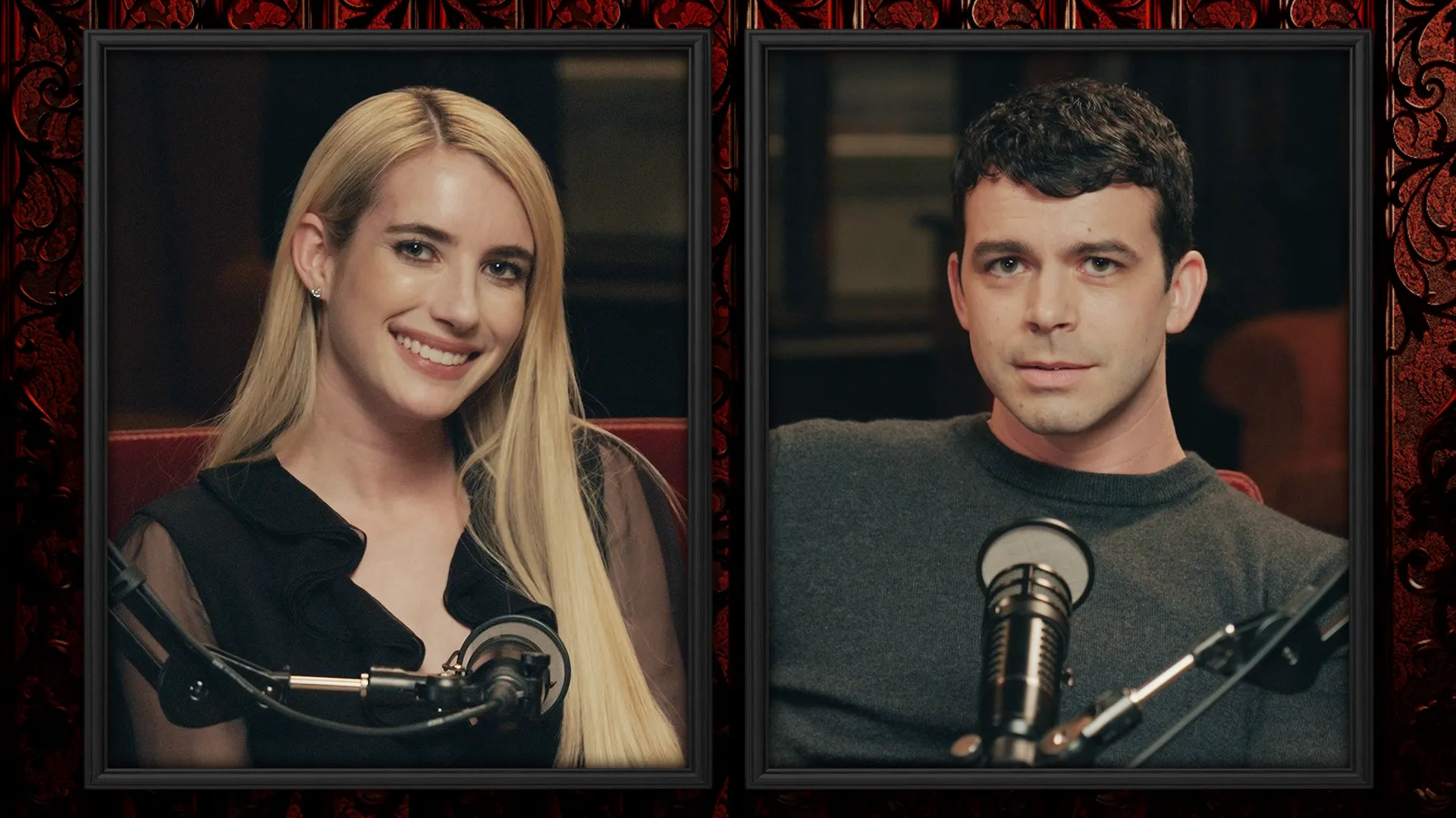 thumbnail - 13: E2 AHS: 13 Official Podcast Episode 2: Emma Roberts and Joey Pollari