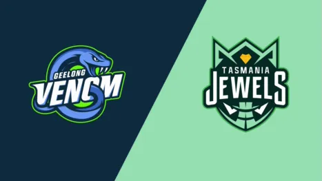 thumbnail - Tasmania Jewels vs. Geelong Venom (Round 1)