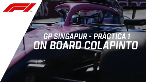 thumbnail - F1 GP Singapur, práctica libre #1 | On Board Colapinto