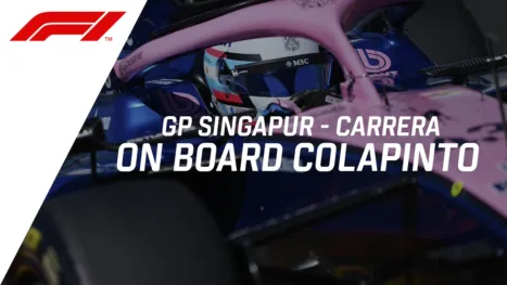 thumbnail - F1 GP Singapur, carrera | On Board Colapinto