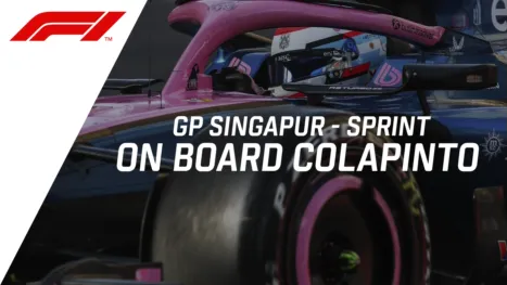 thumbnail - F1 GP Singapur, carrera sprint | On Board Colapinto