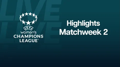 thumbnail - UEFA Women's Champions League Highlights Match Week 2