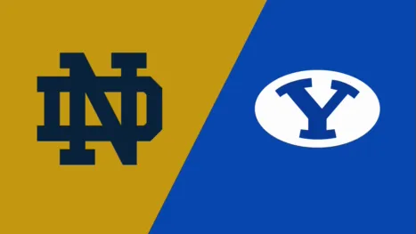 thumbnail - #2 Notre Dame vs. #8 BYU