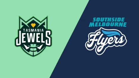 thumbnail - Southside Melbourne Flyers vs. Tasmania Jewels (Round 2)