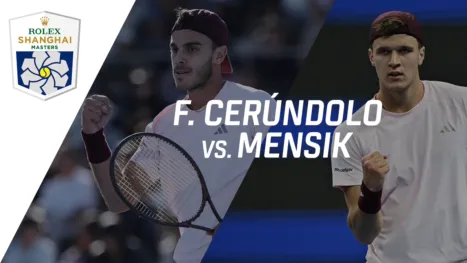 thumbnail - Francisco Cerúndolo (ARG) vs. Jakub Mensik (CZE) (Tercera Ronda)
