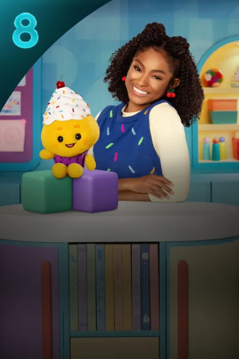Megan and Cupcake Ready For Preschool