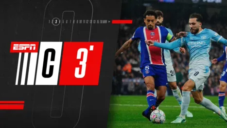 thumbnail - ‪Compacto | UEFA Champions League: Manchester City vs. Paris Saint-Germain (3 min)‬