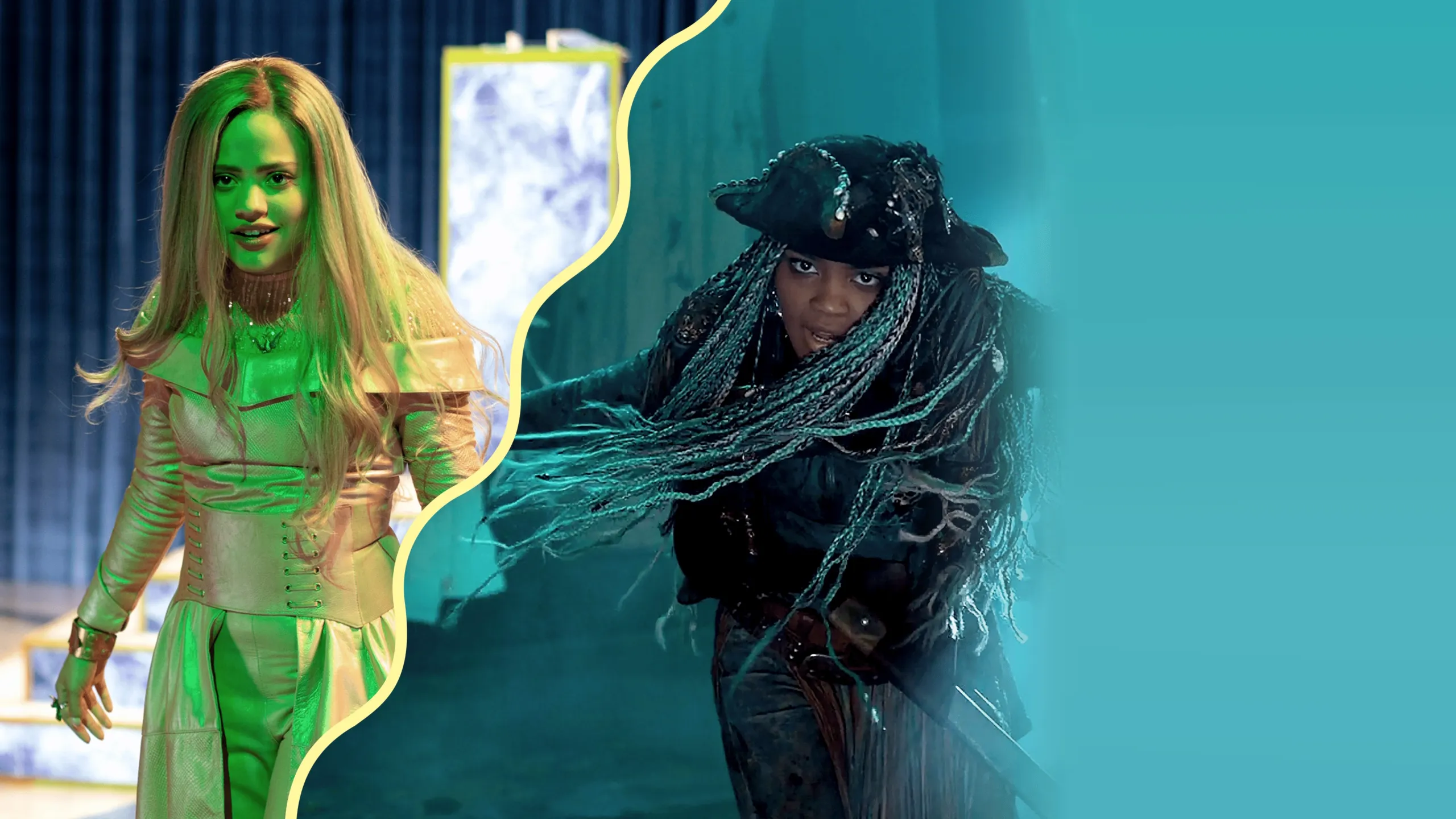 ‪"Queen of Mean/What's My Name CLOUDxCITY Mashup" | Descendants 2 & 3 Music Video‬