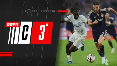 thumbnail - ‪Compacto | UEFA Europa League: Olympique Marseille vs. Olympiacos (3 min)‬