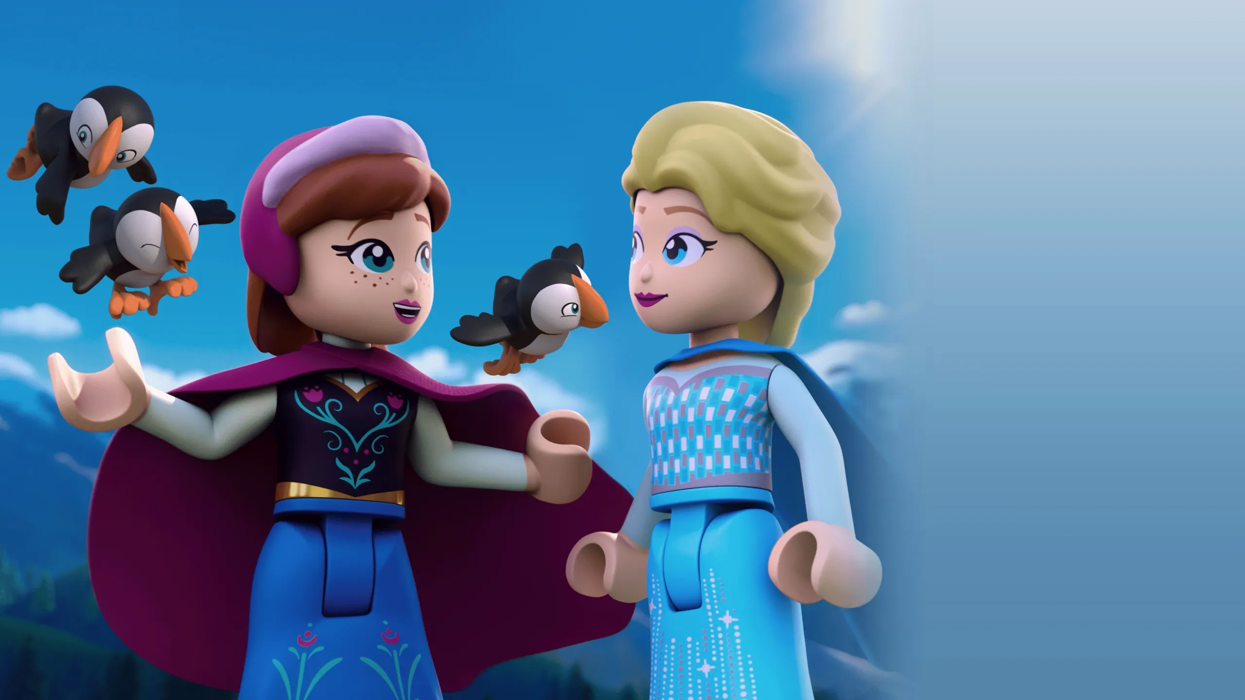 Lego Disney ملكة الثلج: مهمة طيور البفن
