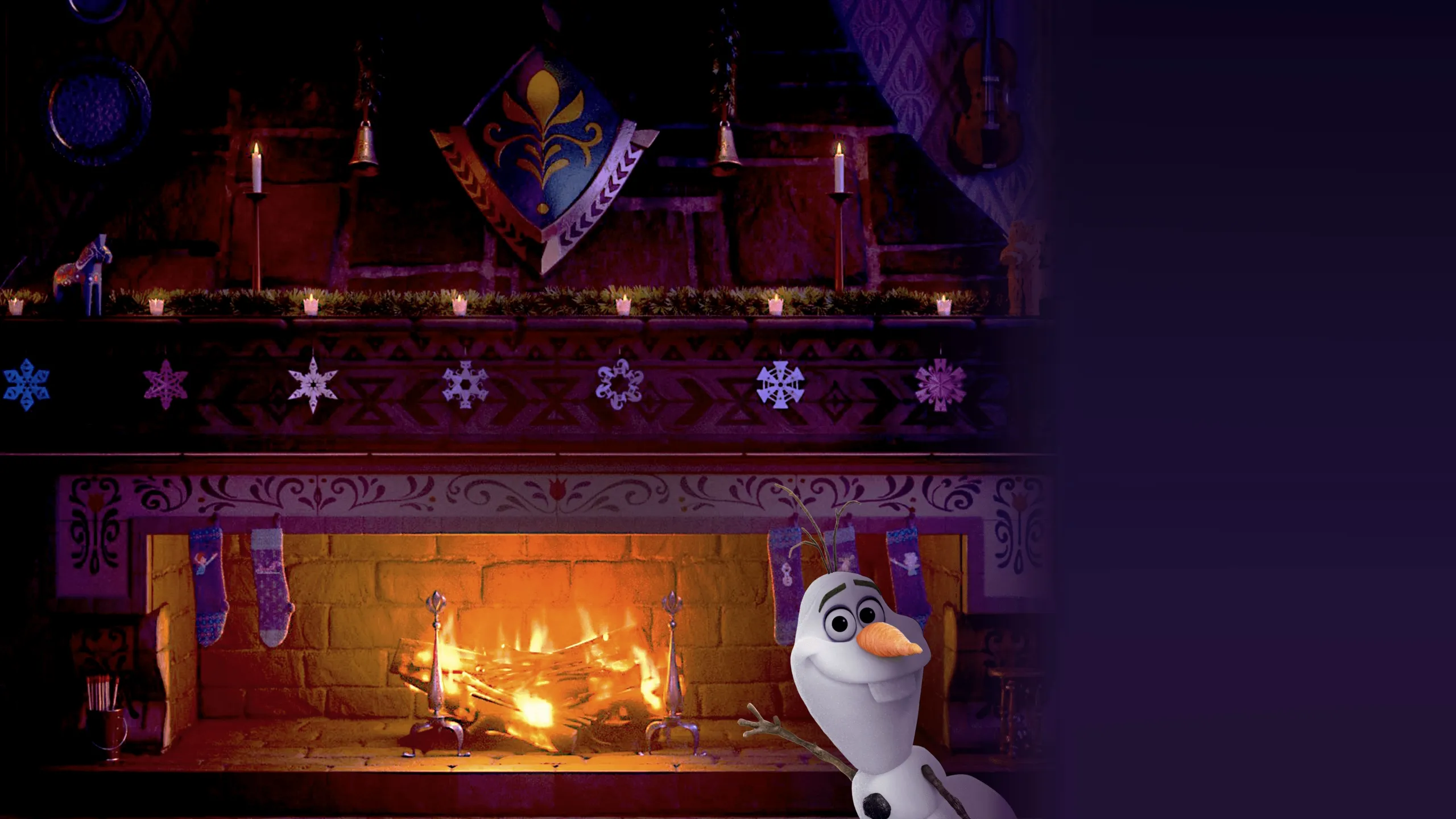 Arendelle Castle Yule Log