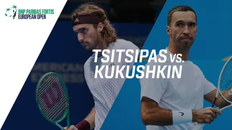 thumbnail - Stefanos Tsitsipas (GRE) vs. Mikhail Kukushkin (KAZ) (Segunda Ronda)
