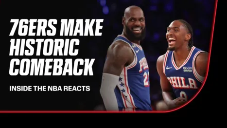 thumbnail - NBA News: 76ers Complete 29-Point Comeback Against Cavaliers