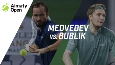 thumbnail - Daniil Medvedev (RUS) vs. Alexander Bublik (KAZ) (Semifinal)